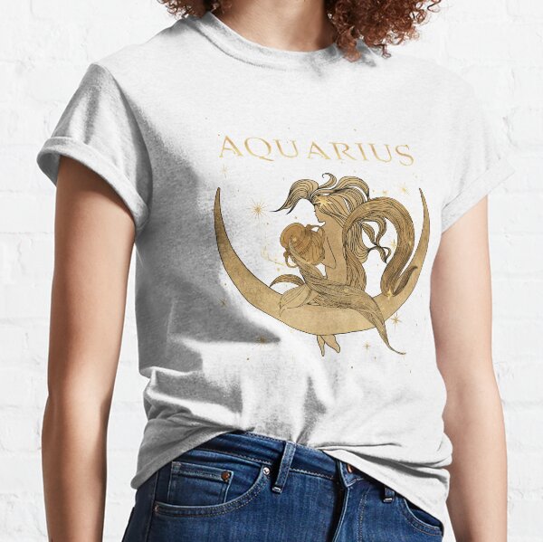 Wassermann Sternzeichen Frau Classic T-Shirt