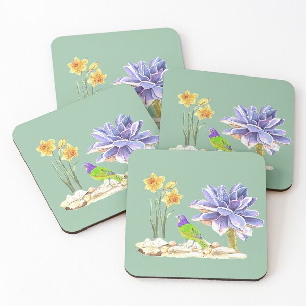 Item preview, Birds and flowers designed and sold by latiendadearyam.
