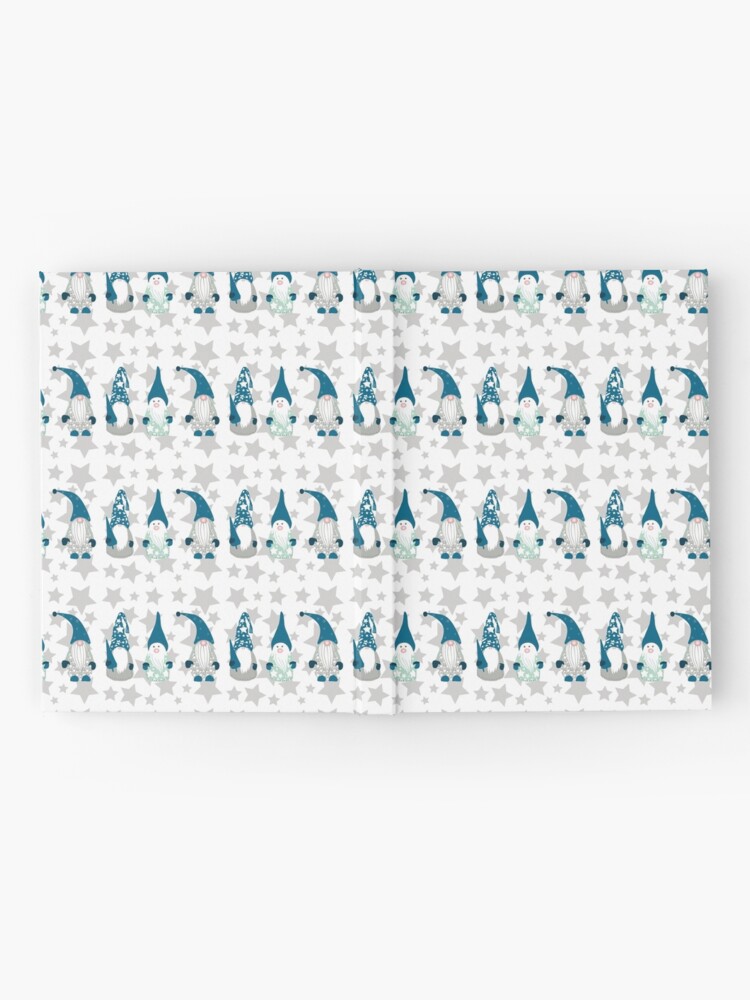 Alternate view of Trio of Gnomes with stars Hardcover Journal