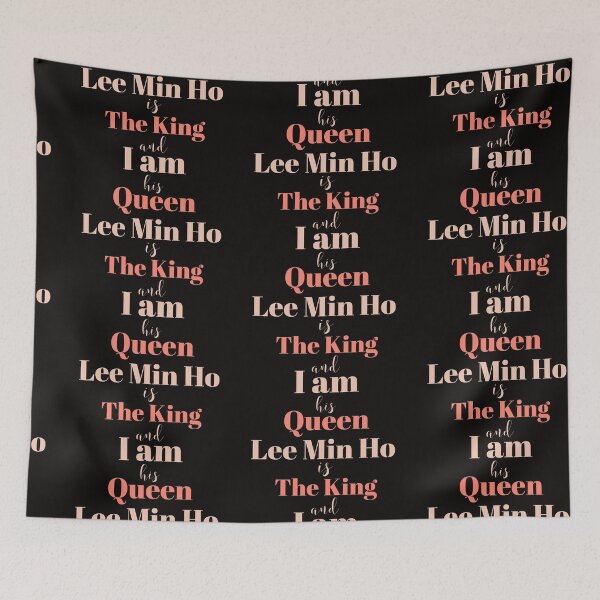 Item preview, lee min ho is the king and i am his queen designed and sold by doctors-apparel.