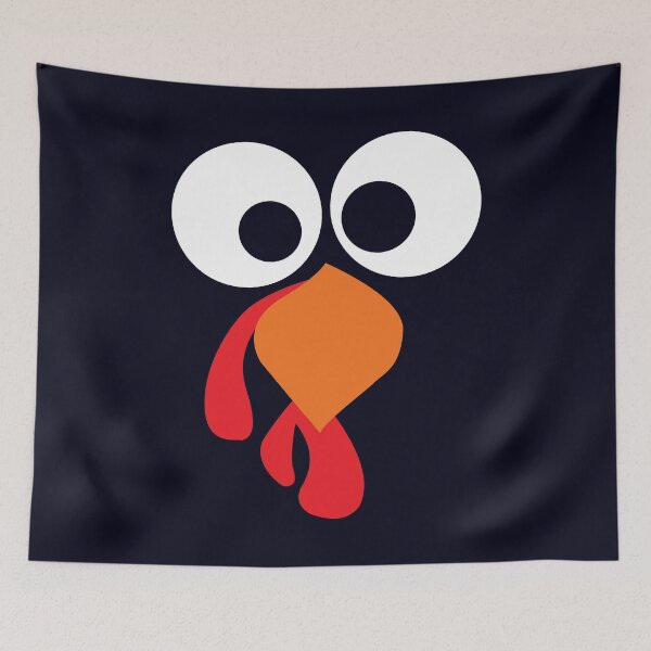 Item preview, Turkey Face Thanksgiving day designed and sold by mmos.