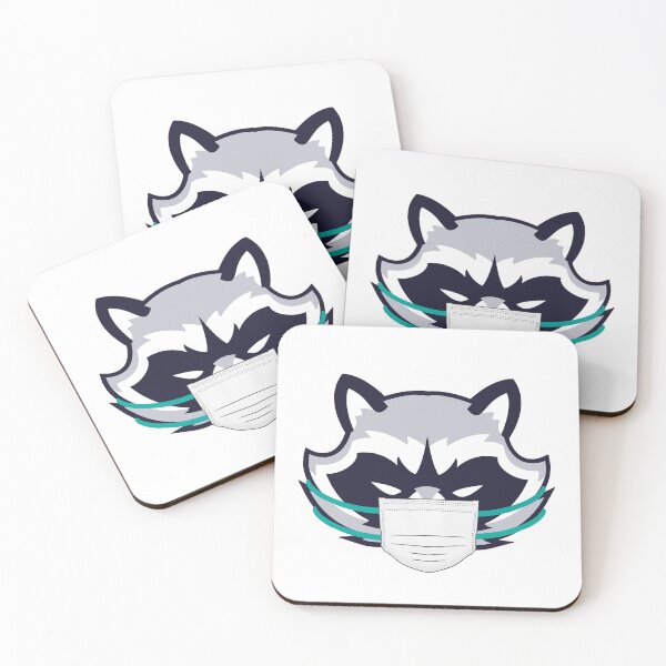 Item preview, Cute Funny Fox wearing a face mask designed and sold by Rhu Creations.