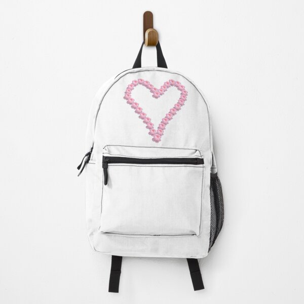 Item preview, Cute Pink Rose Love Heart Large on White designed and sold by CottoVerdi.