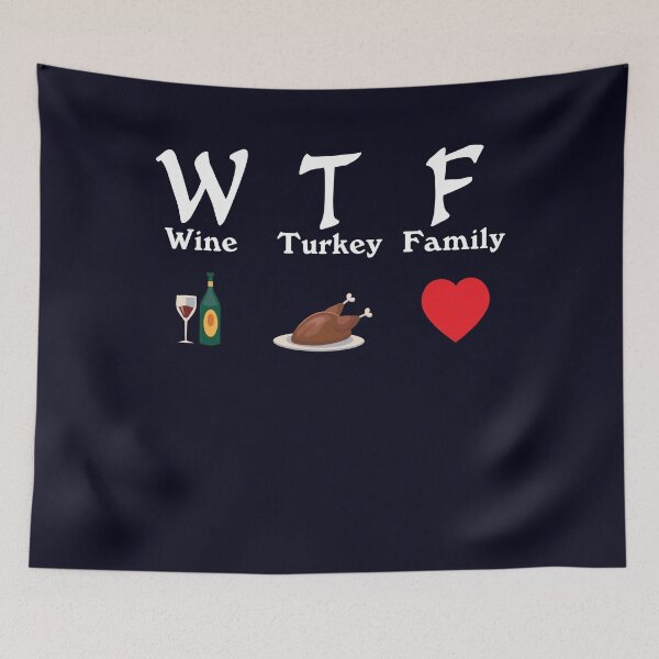 Item preview, WTF Wine Turkey Family designed and sold by mmos.