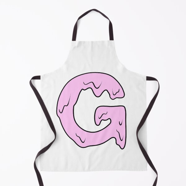Item preview, melting pastel pink G initial  designed and sold by illhustration.