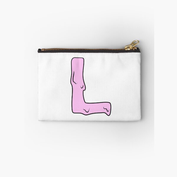 Item preview, melting pastel pink L initial  designed and sold by illhustration.
