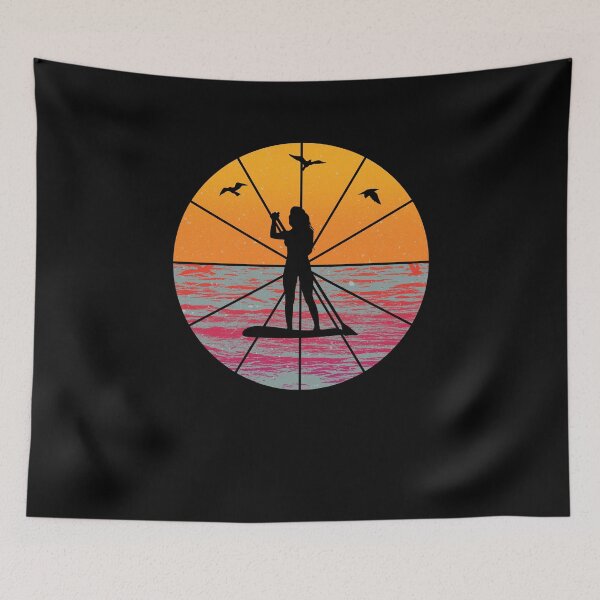 Item preview, Stand Up Paddle Boarding Stand Up Paddle Woman on Paddle Board designed and sold by ShopTheStyle.