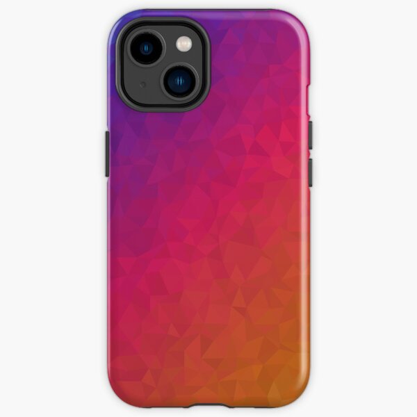Polygon Blue/Red/Yellow iPhone Tough Case