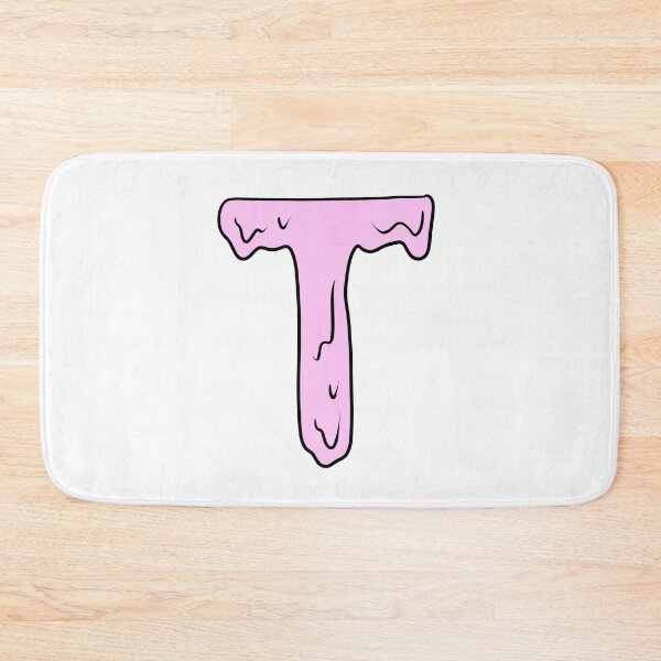 Item preview, melting pastel pink T initial  designed and sold by illhustration.