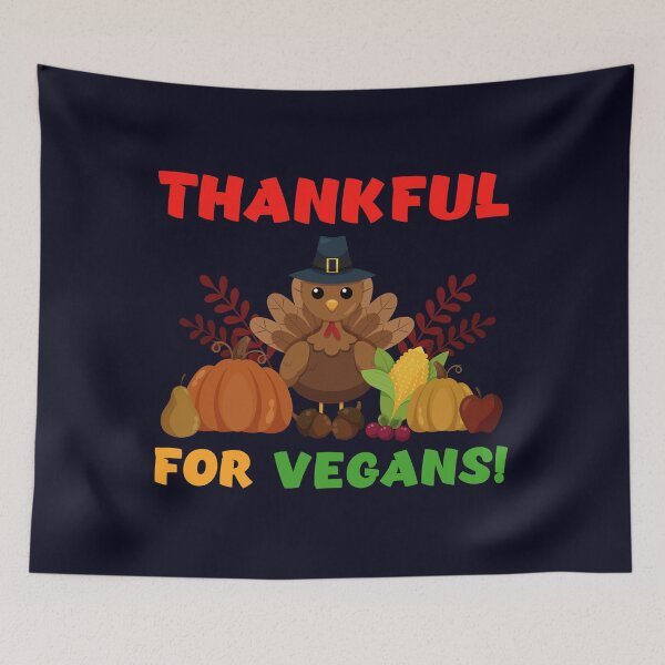 Item preview, Thankful for Vegan designed and sold by mmos.