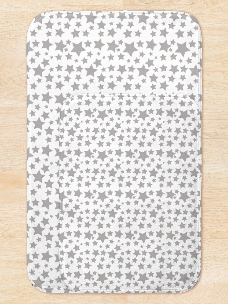 Alternate view of Grey Starry Sky Bath Mat
