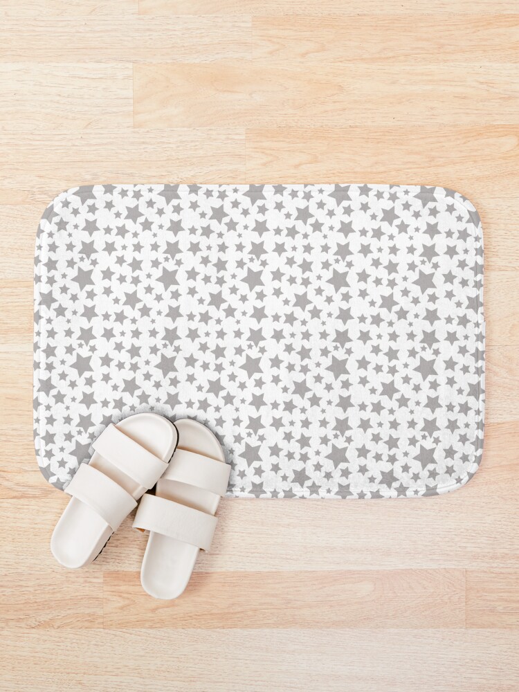 Alternate view of Grey Starry Sky Bath Mat