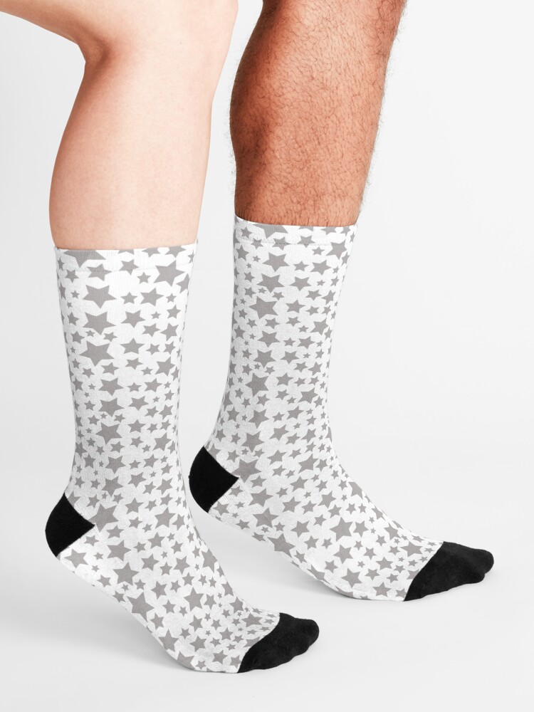 Alternate view of Grey Starry Sky Socks