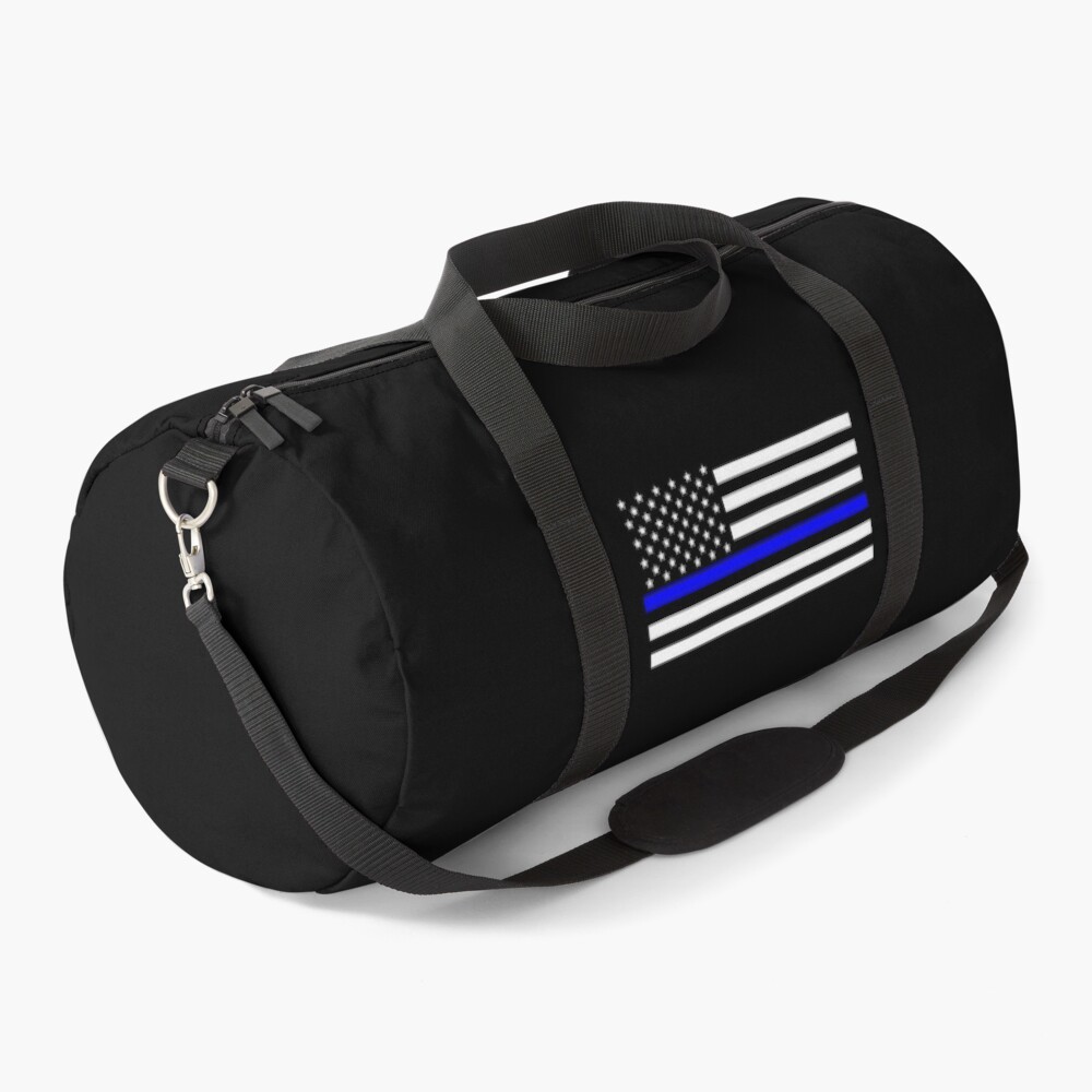 Thin Blue Line Flag Duffle Bag