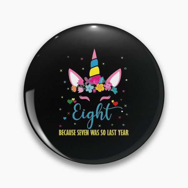 Item preview, Funny Unicorn 8th Birthday Anniversary Gift designed and sold by Md. Manjur Ahamed.