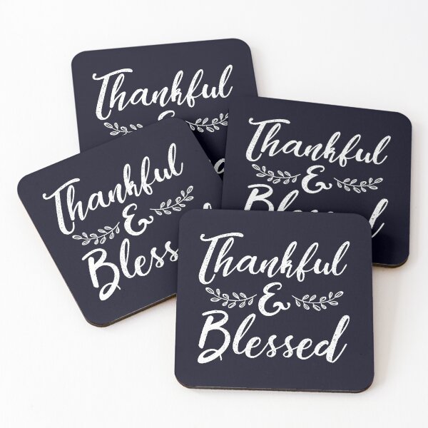 Item preview, Thankful & Blessed designed and sold by mmos.