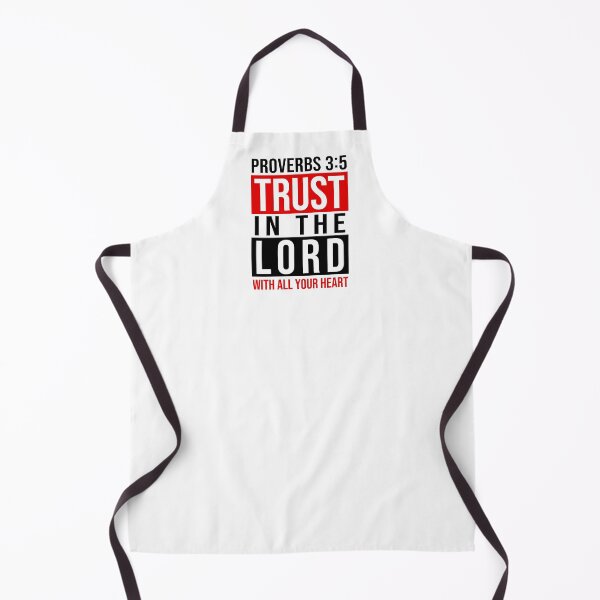 Item preview, Proverbs 3:5 - Trust In The Lord Black Red designed and sold by 4wordsmovement.
