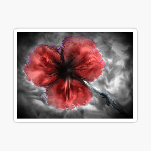 Poppy Sticker