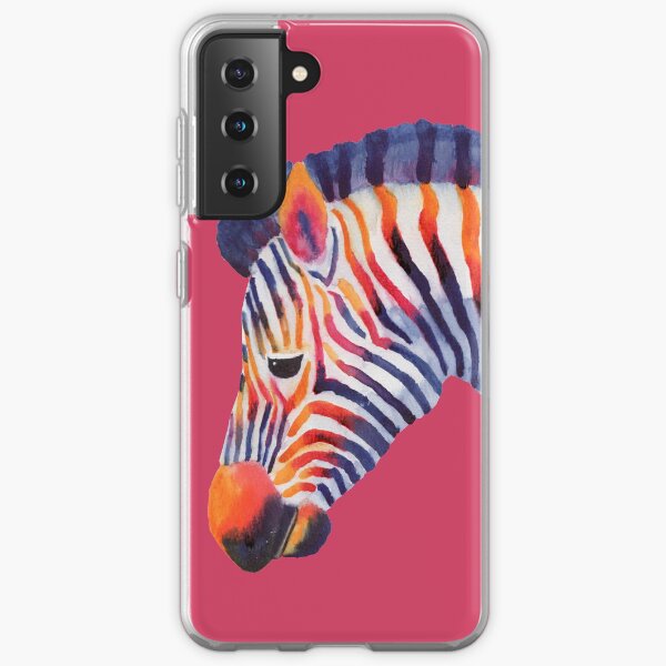 Colorful Zebra Samsung Galaxy Soft Case
