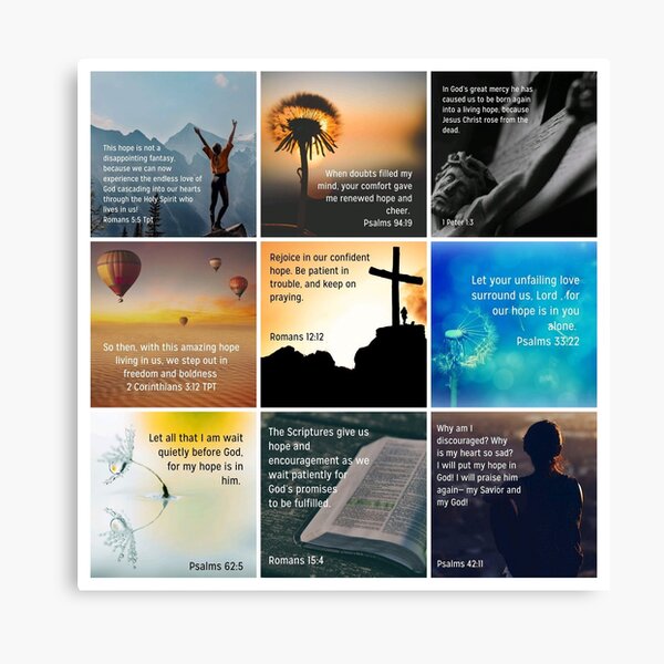 Item preview, Hope Collage designed and sold by Biblecafe.