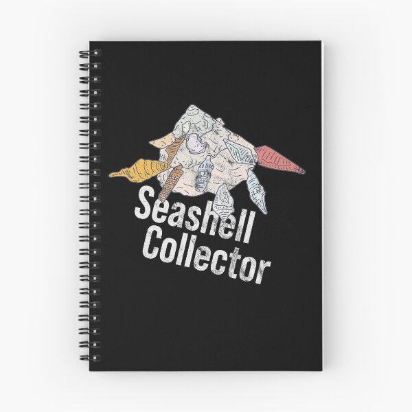 Item preview, Distressed Seashell Collector Text - Carrier Shell - Xenophora designed and sold by DeWinnes.