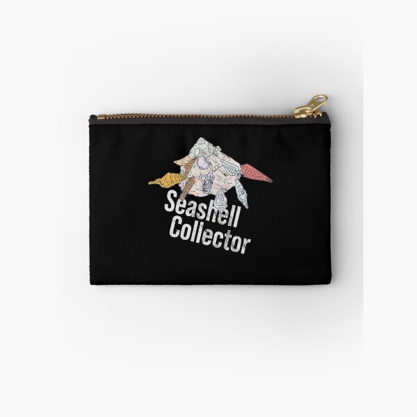 Item preview, Distressed Seashell Collector Text - Carrier Shell - Xenophora designed and sold by DeWinnes.