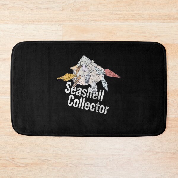 Item preview, Distressed Seashell Collector Text - Carrier Shell - Xenophora designed and sold by DeWinnes.