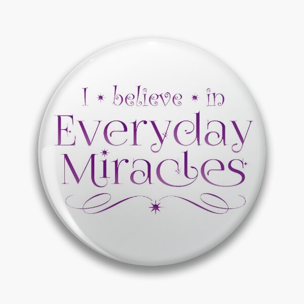 Item preview, I believe in everyday miracles - Purple designed and sold by KrakenSky.