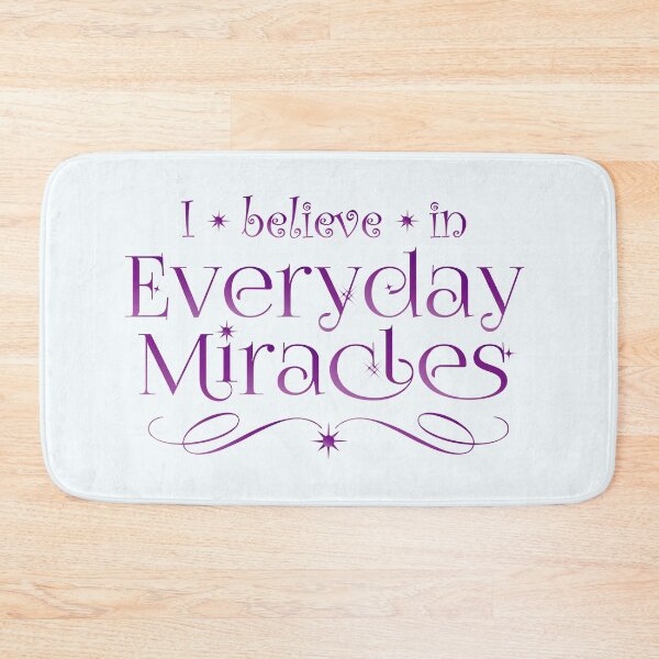 Item preview, I believe in everyday miracles - Purple designed and sold by KrakenSky.