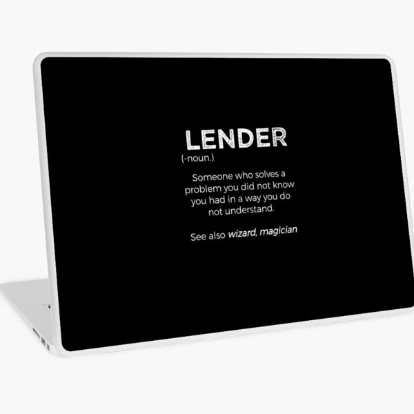 Item preview, Lender Definition Someone Who Solves Problems You Didn't Know You Had In A Way You Do Not Understand designed and sold by TeesYouWant.