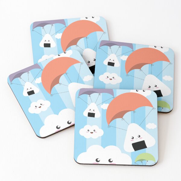 Item preview, Kawaii Clouds and Onigiri designed and sold by Shirts-by-Queen.