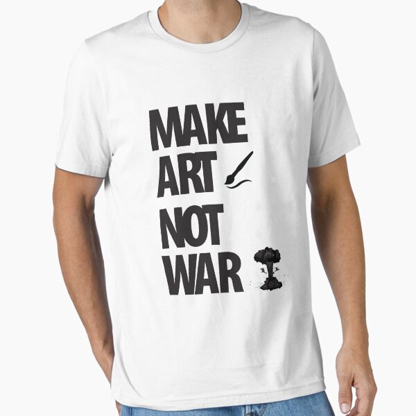 Item preview, Make Art Not War designed and sold by Marstore.