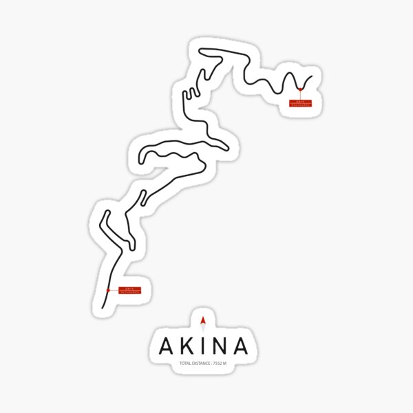 Initial D - Mt.Akina Sticker
