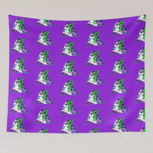 Item preview, Alien unicorn wrangler  designed and sold by zigawaniduk.