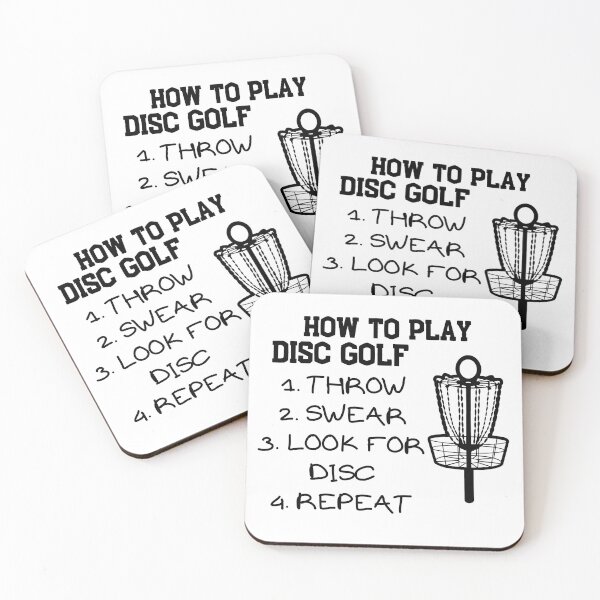 Item preview, How to play disc golf designed and sold by Sweet Champagne Designs.