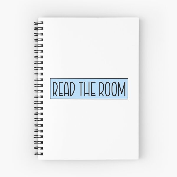 Item preview, Aesthetic Blue Read The Room Quote designed and sold by CaitlinCerys.