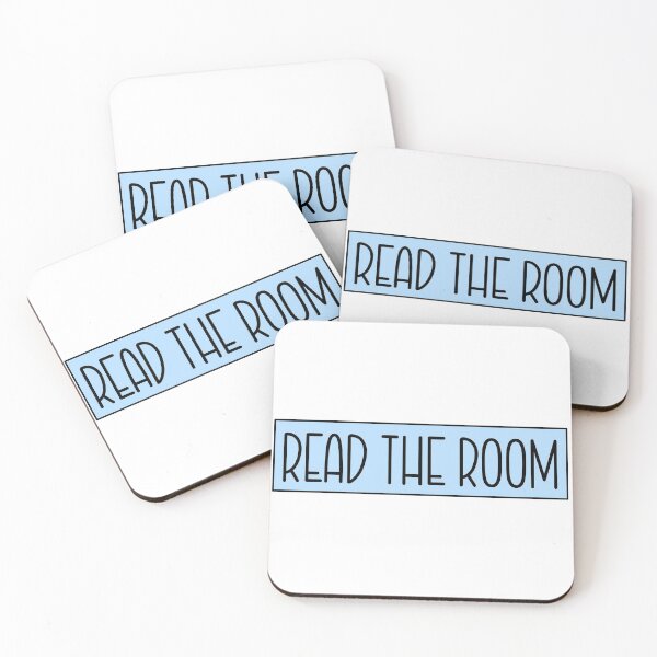 Item preview, Aesthetic Blue Read The Room Quote designed and sold by CaitlinCerys.