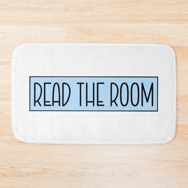 Item preview, Aesthetic Blue Read The Room Quote designed and sold by CaitlinCerys.