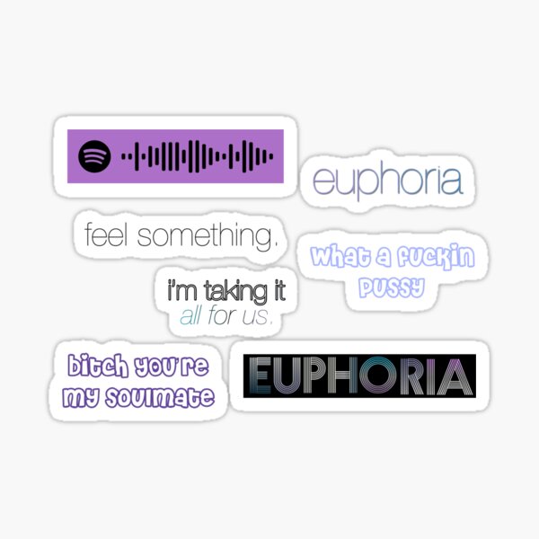 pack d'autocollants euphorie Sticker