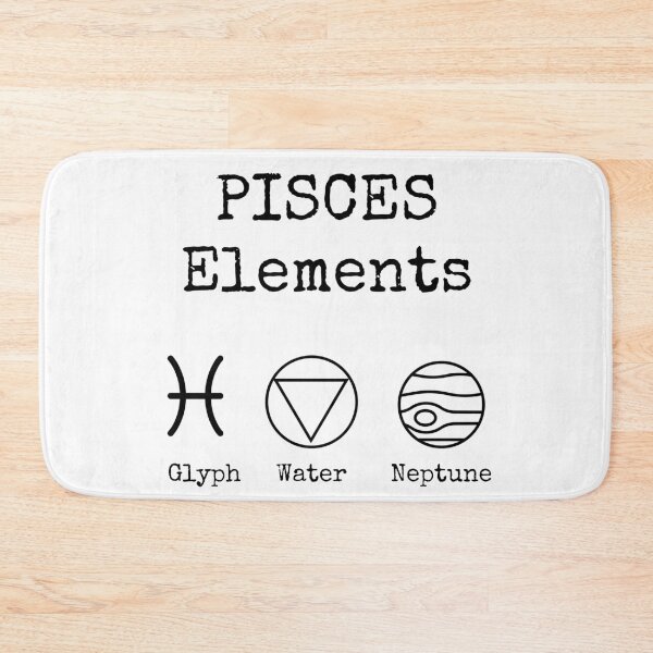 Item preview, Pisces Elements Design designed and sold by JaysignersPrint.