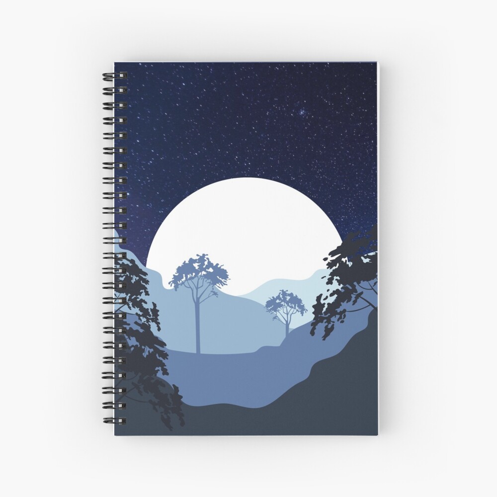 Cuaderno de tapa blanda A4 - estrellas Cuaderno de espiral