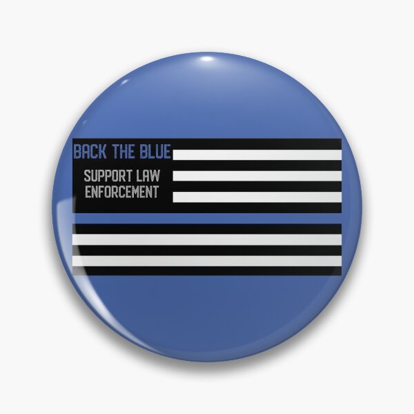Item preview, Thin Blue Line Flag / Back The Blue designed and sold by XanderArt.