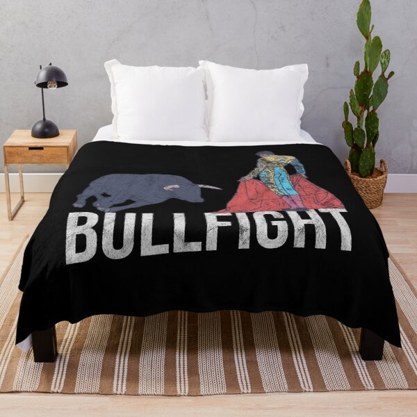 Item preview, Distressed Bullfighting - Bullfight Text - Matador and Bull designed and sold by DeWinnes.