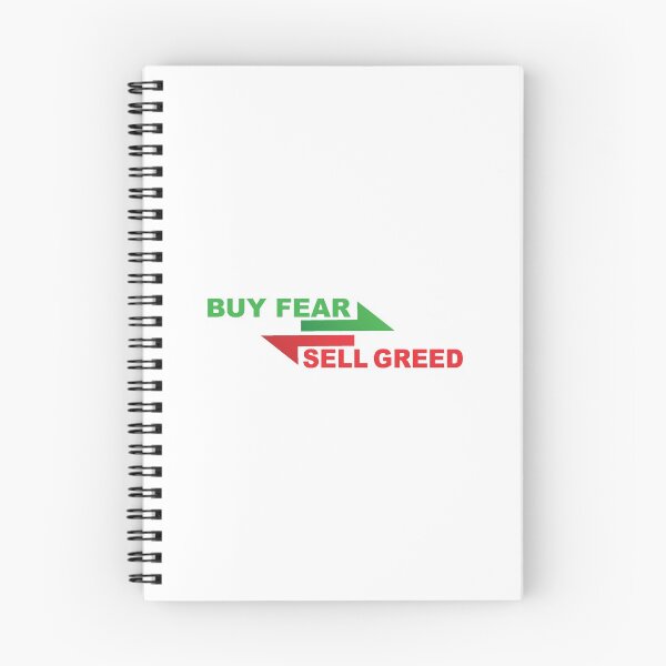 Item preview, BUY Fear - SELL Greed designed and sold by HollyMollyCo.