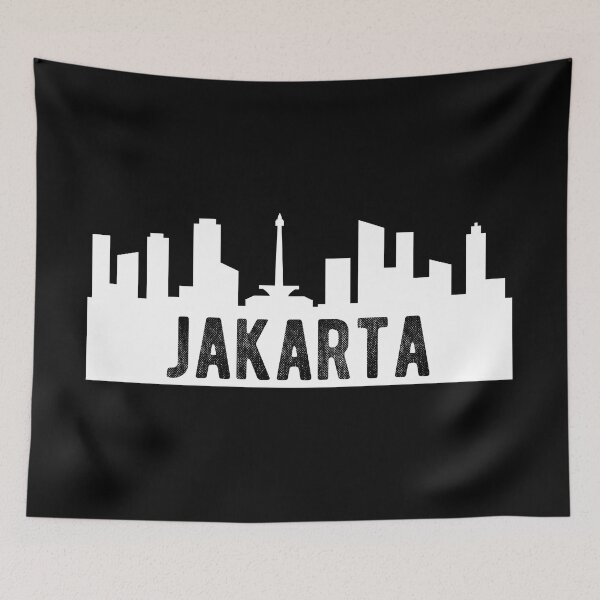 Item preview, Jakarta Skyline designed and sold by AwesomeProject.