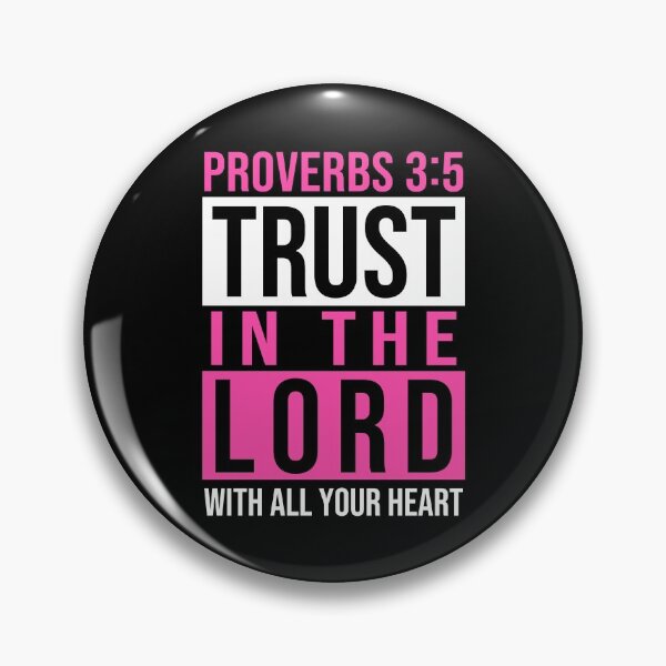 Item preview, Proverbs 3:5 - Trust In The Lord Christian Inspirational designed and sold by 4wordsmovement.