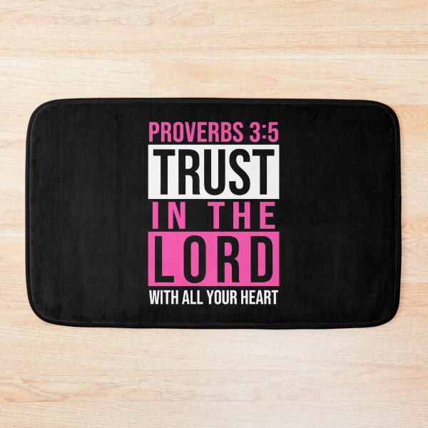Item preview, Proverbs 3:5 - Trust In The Lord Christian Inspirational designed and sold by 4wordsmovement.