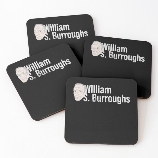 Item preview, Distressed William Burroughs - Poet Text - Beat Generation designed and sold by DeWinnes.