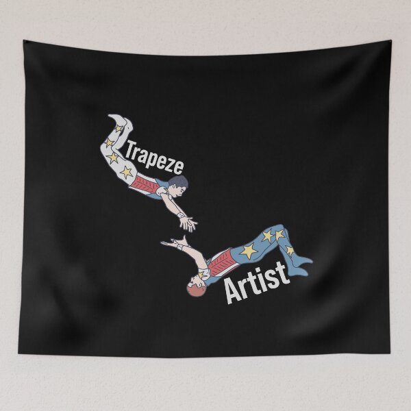 Item preview, Trapeze Artist - Flying Acrobat Text - Circus Performance designed and sold by DeWinnes.