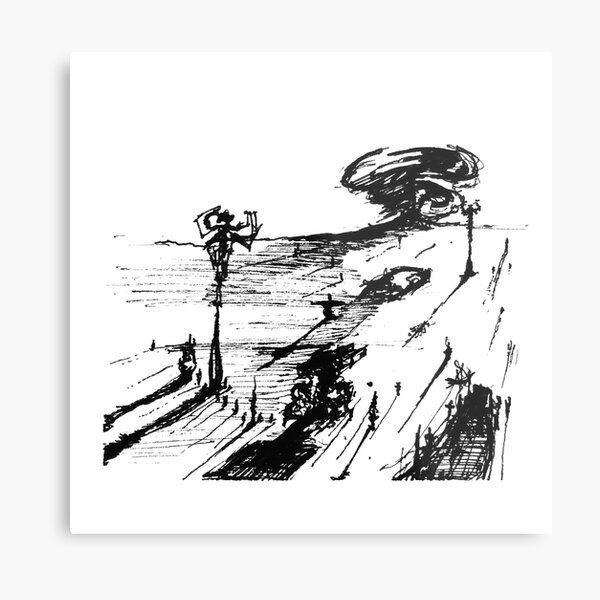 Lightscape Metal Print